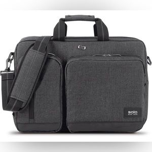 Solo New York Duane Hybrid Convertible Laptop Briefcase